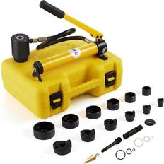 VEVOR Elværktøj VEVOR 10 Ton Hydraulic Knockout Punch Kit 1/2 to 2 in Conduit Hole Cutter Set