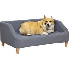 Pets Pawhut Dog Sofa Bed Cat Sofa Soft Cushion Dogs