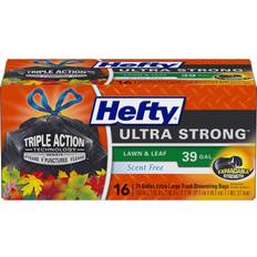 16 gallon trash bags Hefty Ultra Strong Lawn Leaf Large Trash Bags, Count