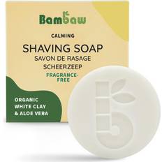 Barbertilbehør Bambaw Shaving Soap Fragrance Free 85g