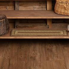 VHC Brands Rustic Flooring Tea Cabin Brown