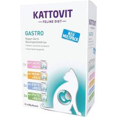Kattovit Husdjur Kattovit Gastro Kattmat 12 x 85g 4 Sorter