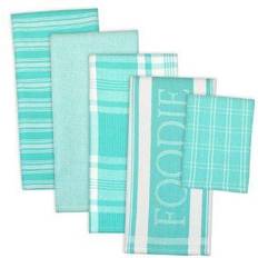 Cotton Cloths & Tissues Design Imports Foodie Dishcloth Blue (71.1x45.7)