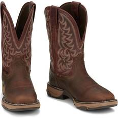 Tony Lama Ladies Josey Sq Boots Brown