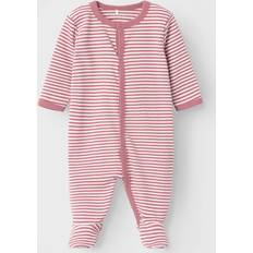 Name It Baby Schlafanzug Stripes rosa-weiß rosa-weiß