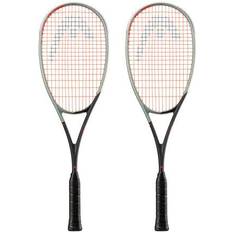 Carbono Raquetas de squash Head Radical 135 X Squash Racket 2 pcs