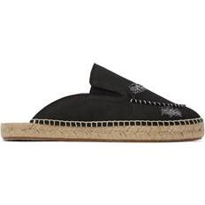 Maison Margiela Women Espadrilles Maison Margiela Black Embroidered Espadrilles T8013 Black IT