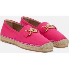 Versace Halbschuhe Versace Pink Medusa Espadrilles 1Po3V Hot Pink/ Gold IT