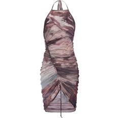 Balmain Dresses Balmain Multicolor Printed Minidress FR