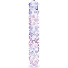 Iroha Glas Purple Rose Nubby Dildo