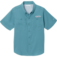 Columbia Boys Shirts Children's Clothing Columbia Boy's PFG Tamiami Short Sleeve Shirt - Tranquil Teal (1675321)