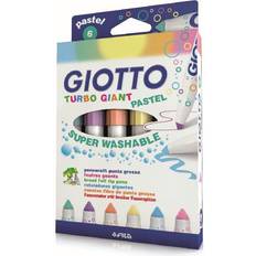 Pennini Giotto Turbo Giant Pastel Marcatore Multicolore 6 Pezzi