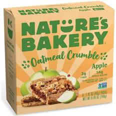 Nature's bakery oatmeal crumble apple case of 6 8.46