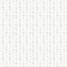 Noordwand Noordwand Wallpaper Mondo baby Small Harts White and Grey