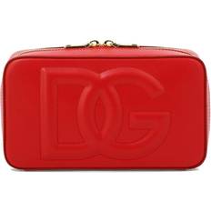 Dolce & Gabbana Woman Handbags Dolce & Gabbana Schulter- und Umhängetaschen Kleine Camera Bag DG Logo Bag aus Kalbsleder Rot female OneSize