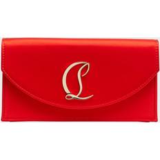 Christian Louboutin Loubi54 Small Satin Crossbody Clutch - Red