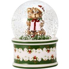 Glas Dekofiguren Villeroy & Boch Christmas Toys Snow Globe Bear Multicoloured Dekofigur 12cm