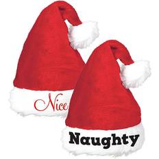 Kostumer Amscan Naughty Nice Nissehue 2-pak