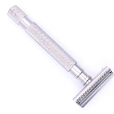 De safety razor Parker Shaving Semi-Slant DE Safety Razor Chrome