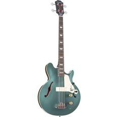 Epiphone Basses Électriques Epiphone Jack Casady Bass Faded Pelham Blue basse hollow body