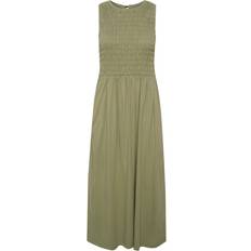 Cream CRLula Jersey Dress - Oil Green