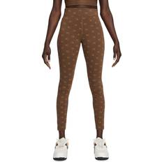 Brown - Women Tights Nike Sportswear Air High Waist Tights