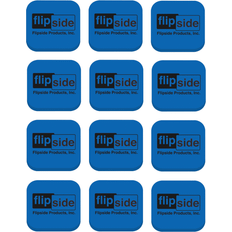 Cancellini e Pulitori per Lavagne Magnetic Whiteboard Flipside Logo Student Erasers Pack of 12