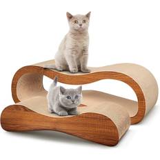 cat scratching post lounge relaxing bed cat scratcher