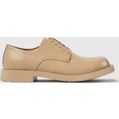 Camper Loafers Camper Beige Læder Flade Stilfuld Behagelig - Beige