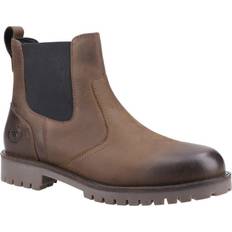 Schuhe Cotswold Mens Bodicote Leather Chelsea Boots brown