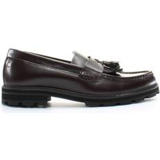 Man - Paars Loafers Ben Sherman Hyde Burgundy Shoes Purple Leather