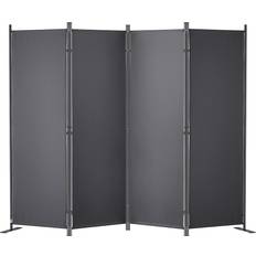 Aluminium Rumsavdelare VEVOR Folding Privacy Screens Rumsavdelare 224x170.9cm