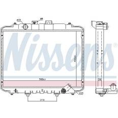 Nissens 67015 Aluminium Radiator With Cooling Fans