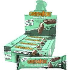 Grenade Dark Chocolate Mint Protein Bar 60g 12 st