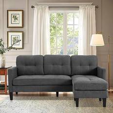 Grepatio Sectional Sofa 74" 3 Seater