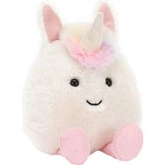 Jellycat enhjørning Jellycat Amuseabean Unicorn 10cm