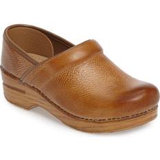 Slip-On - Women Clogs Dansko Personalized Professional - Honey Distressed