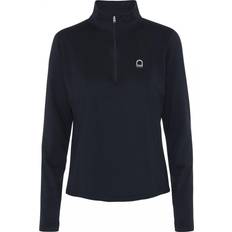 Reittrikot Mit Langen Ärmeln 1/2 Zip - Bleu