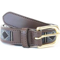 Sportswear Garment Belts Kentucky Horsewear Handmade Pearls Belt Light Blue 00L unisex