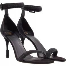 Heeled Sandals Balmain Black Moneta Heeled Sandals IT