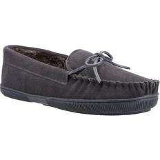 Foam - Men Slippers Hush Puppies ACE Mens Suede Slippers Grey: