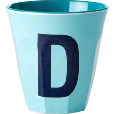 Melamin Kupfer Rice Bluish Colors Melamin Alphabet Cup Becher