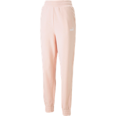Puma Sweatbukser ESS+ Embroidery High-Waist Pants - Rosa