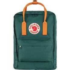 Unisex Backpacks Fjällräven Kånken - Arctic Green/Spicy Orange