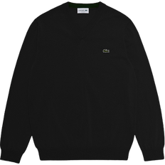 Lacoste Men's V-neck Sweater - Black