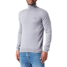 Lacoste Men's Turtleneck Sweater - Grey Chine