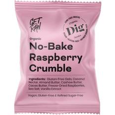 Sjokolade Getraw No-Bake Raspberry Crumble 35g 1st