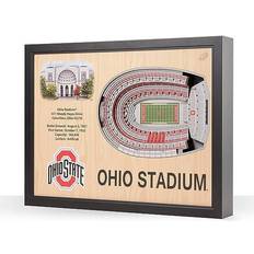 NCAA Stadium View Wall Decor 25.5x19.5"