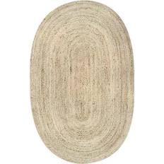 Nuloom Rigo White, Natural 121.9x182.9cm