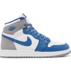 Nike Air Jordan 1 High OG GS - True Blue/Cement Grey/White